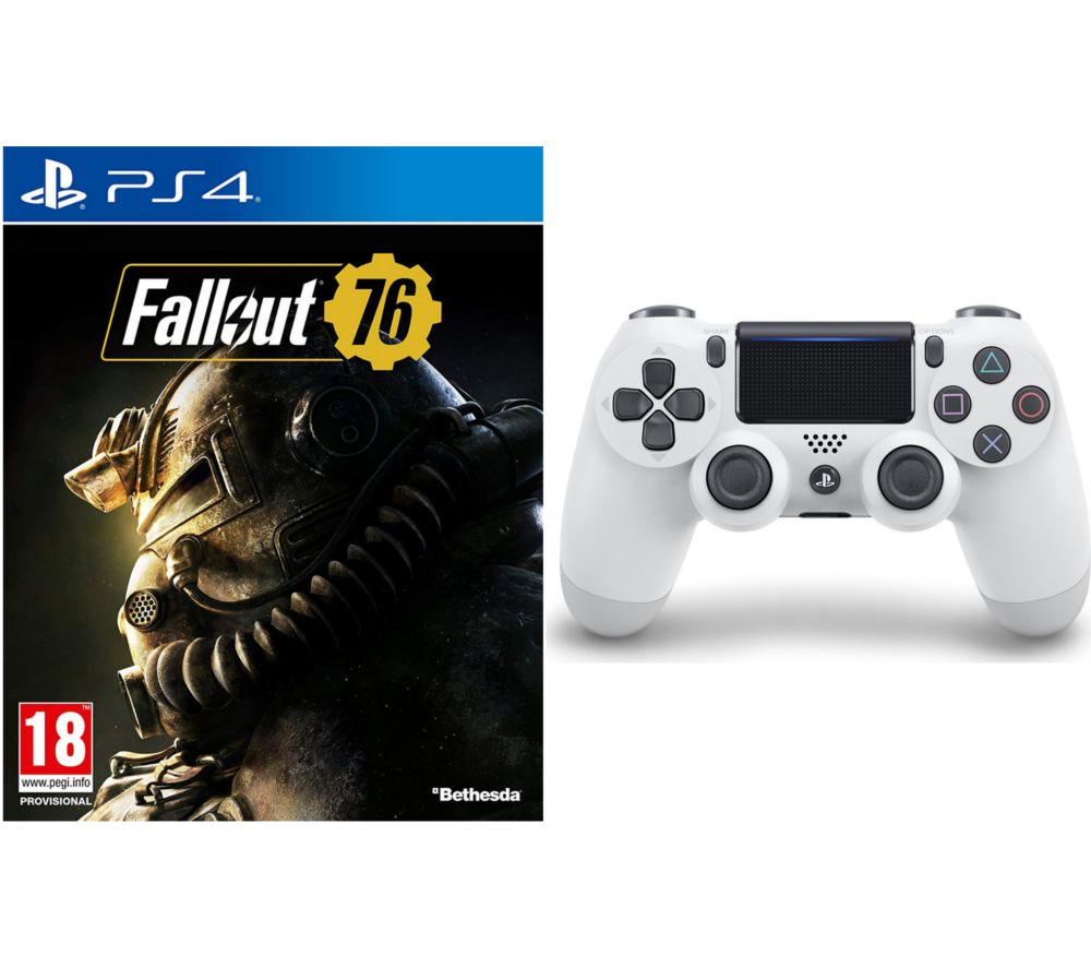 PS4 Fallout 76 & DualShock 4 V2 Wireless Controller Bundle