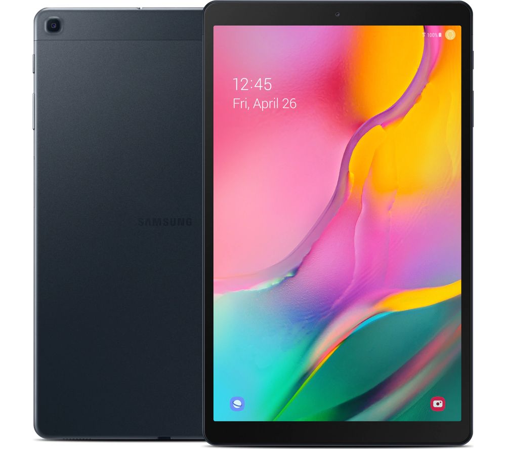 SAMSUNG Galaxy Tab A 10.1" Tablet (2019) - 32 GB, Black, Black