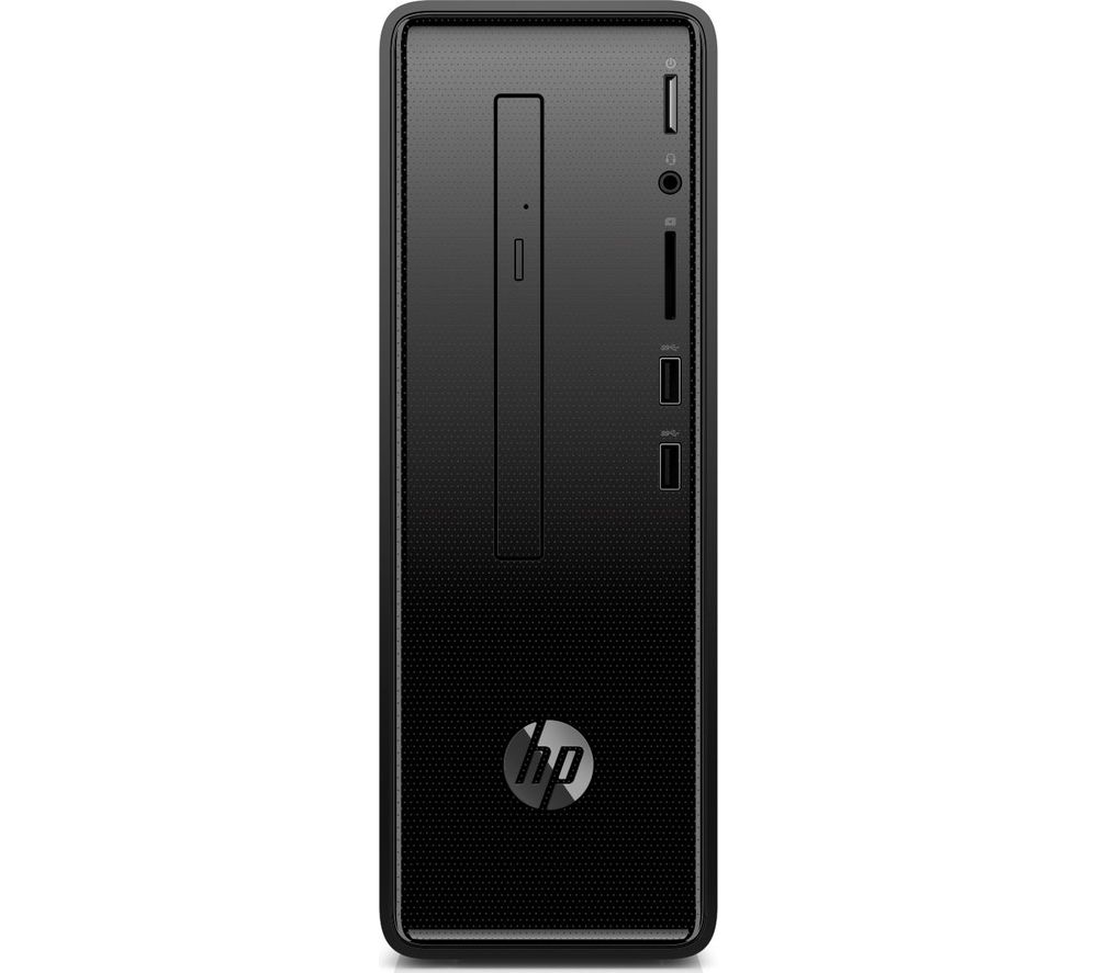 HP 290-a0006 Desktop PC - AMD A6, 1 TB HDD, Black, Black