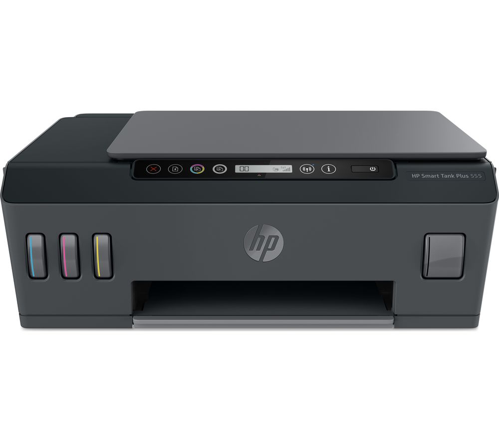 HP Smart Tank Plus 555 All-in-One Wireless Inkjet Printer, Black