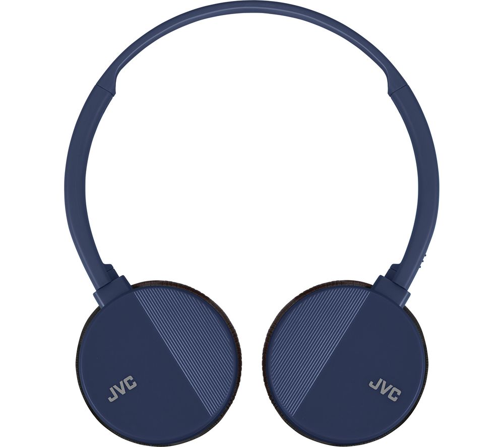 JVC Street Sound HA-S24W-A-E Wireless Bluetooth Headphones - Blue, Blue