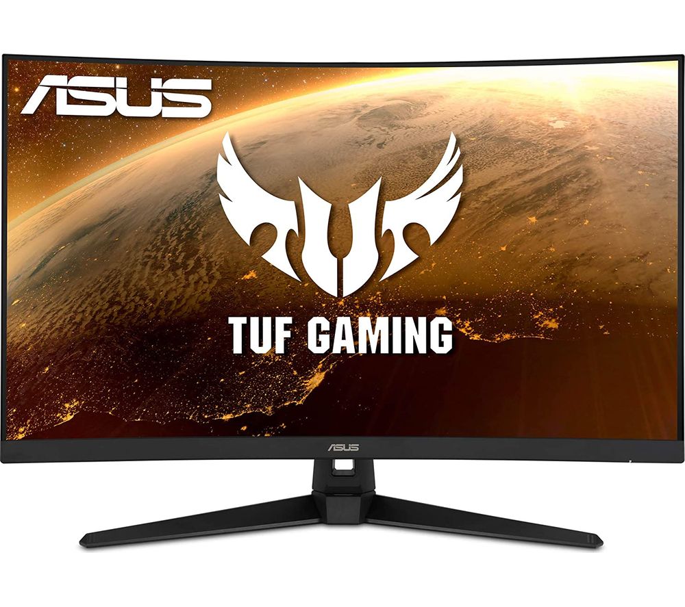 ASUS TUF VG328H1B Full HD 31.5 Curved VA LCD Gaming Monitor - Black, Black