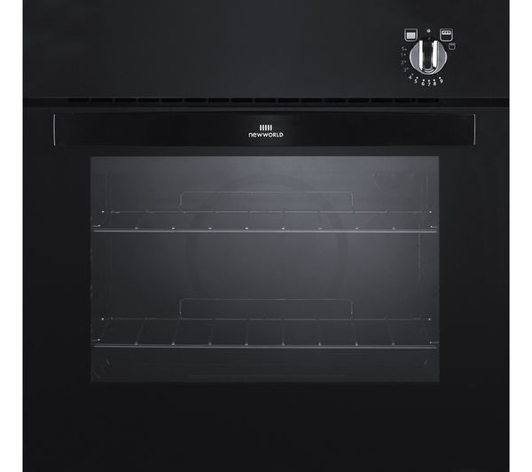 NEW WORLD NW601G Gas Oven - Black, Black