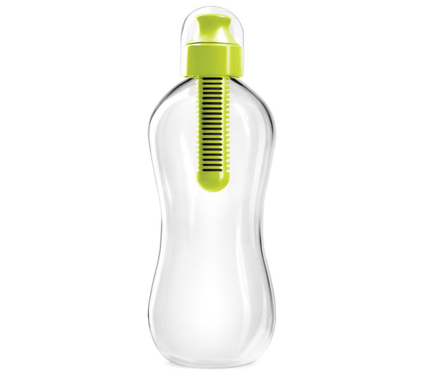 BOBBLE 550 ml Water Bottle - Lime & Transparent, Lime