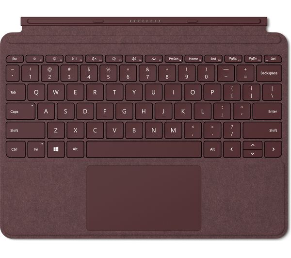 MICROSOFT Surface Go Signature Typecover - Burgundy