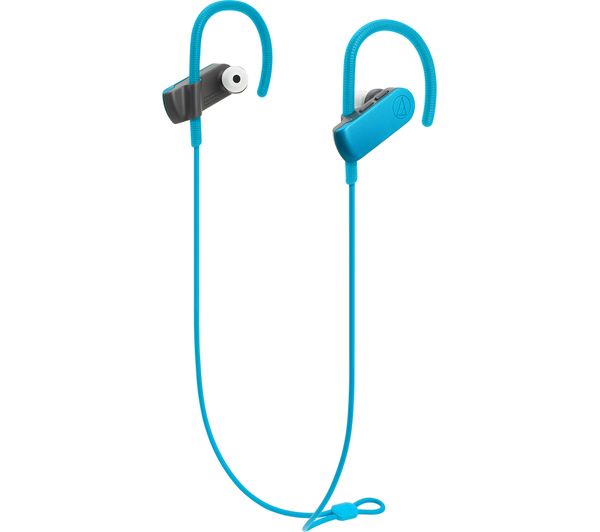 AUDIO TECHNICA SonicSport ATH-SPORT50BTBL Wireless Bluetooth Headphones - Blue, Blue