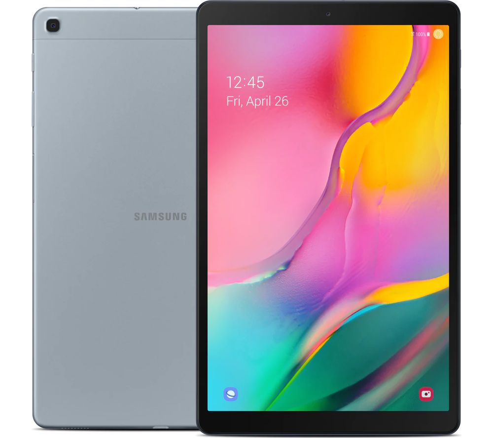 SAMSUNG Galaxy Tab A 10.1" Tablet (2019) - 32 GB, Silver, Silver