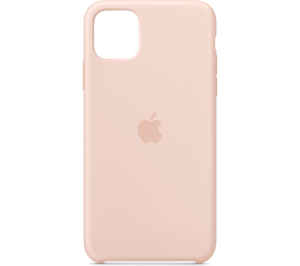 APPLE iPhone 11 Pro Max Silicone Case - Pink Sand, Pink