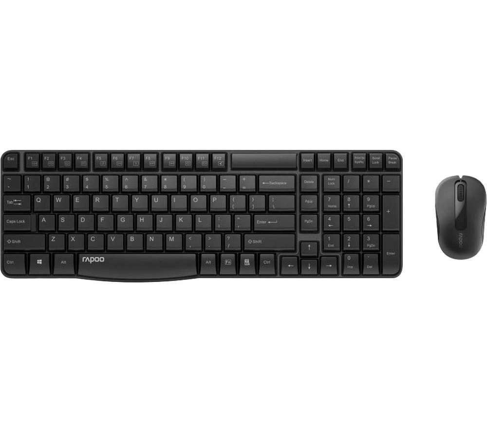 RAPOO X1800S Wireless Keyboard & Mouse Set