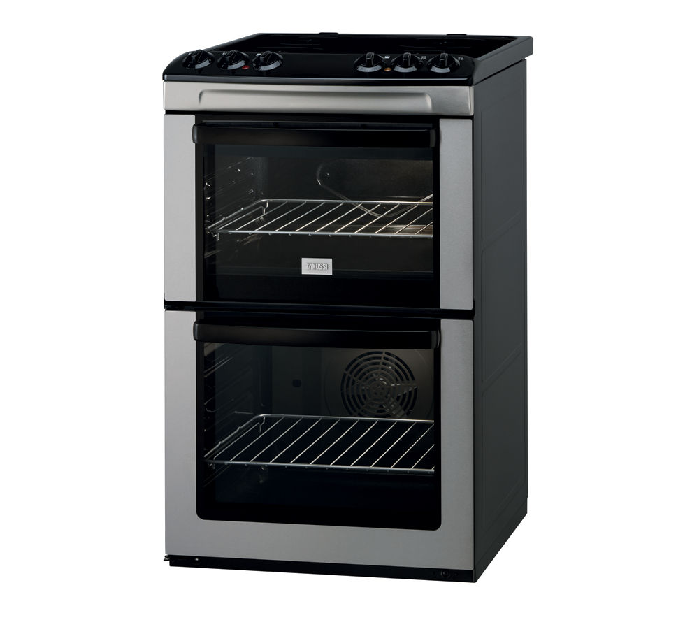 ZANUSSI ZCV551MX Electric Cooker - Stainless Steel, Stainless Steel