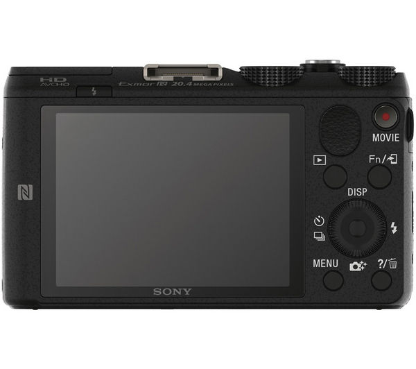 SONY Cyber-shot HX60VB Superzoom Compact Camera - Black, Black