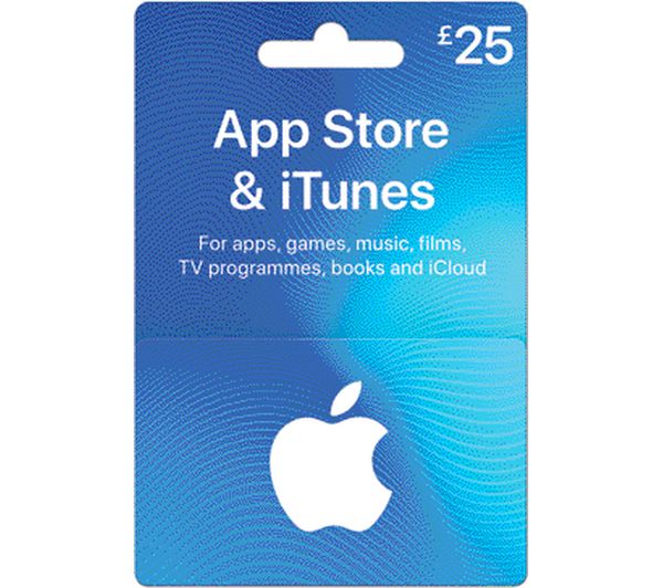 ITUNES £25 App Store & iTunes Gift Card