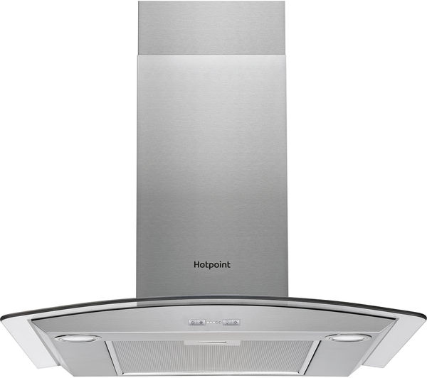 HOTPOINT PHGC7.5FABX Chimney Cooker Hood - Stainless Steel, Stainless Steel
