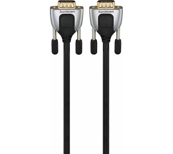 SANDSTROM SVGA18M17 Premium SVGA Cable - 1.8 m, Gold