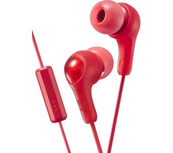 JVC HA-FX7M-R-E Headphones - Red, Red