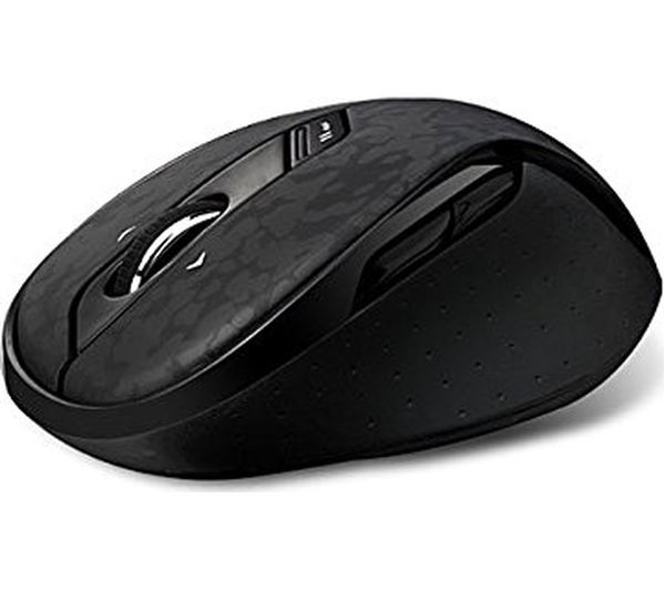 RAPOO 7100P Wireless Optical Mouse - Black, Black