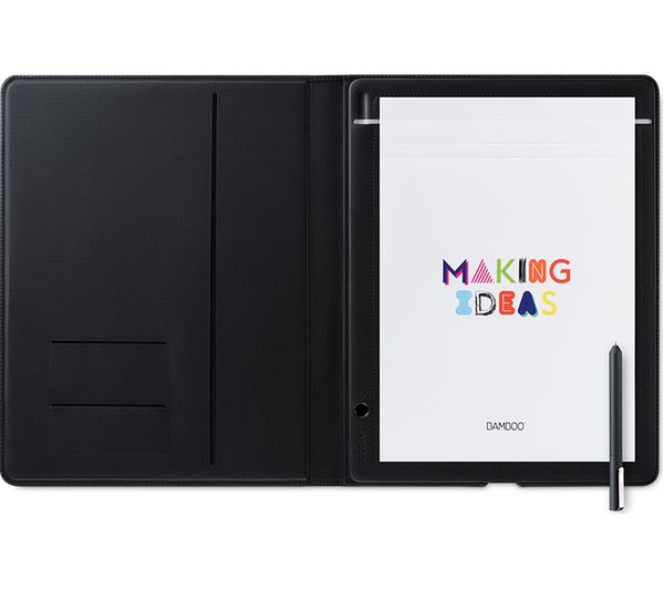 Wacom CDS-610G Bamboo Folio Smartpad - Small, Black