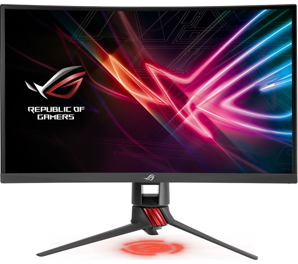 ASUS XG27VQ Full HD 27" Curved LED Gaming Monitor - Black, Black