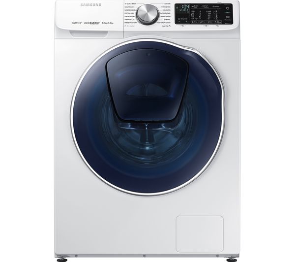 Samsung Washer Dryer WD80N645OOW/EU Smart 8 kg  - White, White