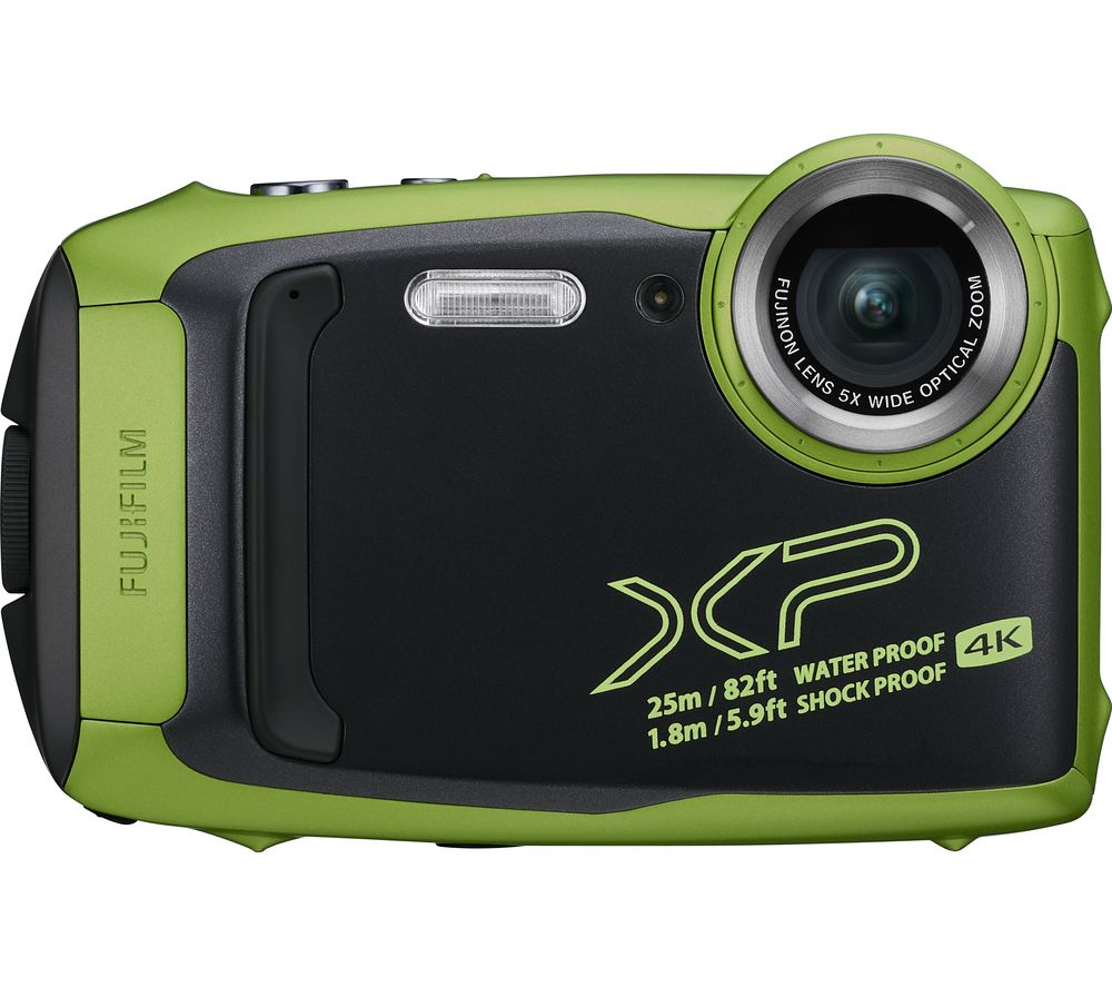 FUJIFILM FinePix XP140 Tough Compact Camera - Lime, Lime