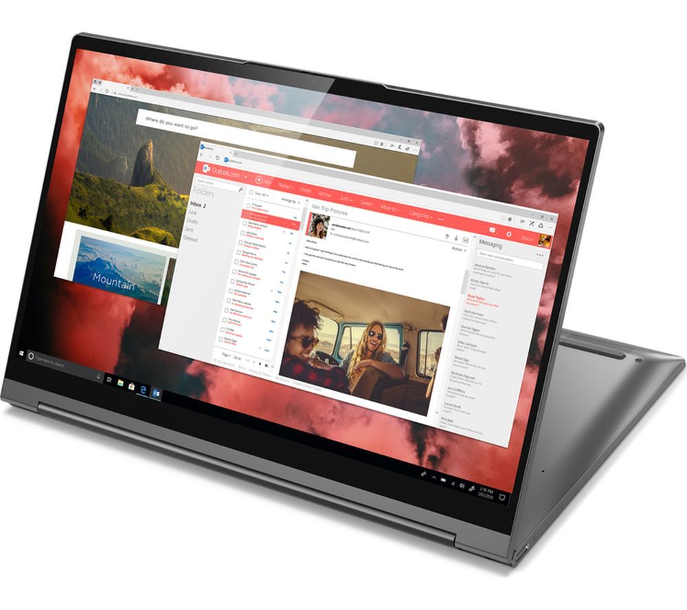 LENOVO YOGA C940 14" 2 in 1 Laptop - Intelu0026regCore i5, 256 GB SSD, Grey, Grey