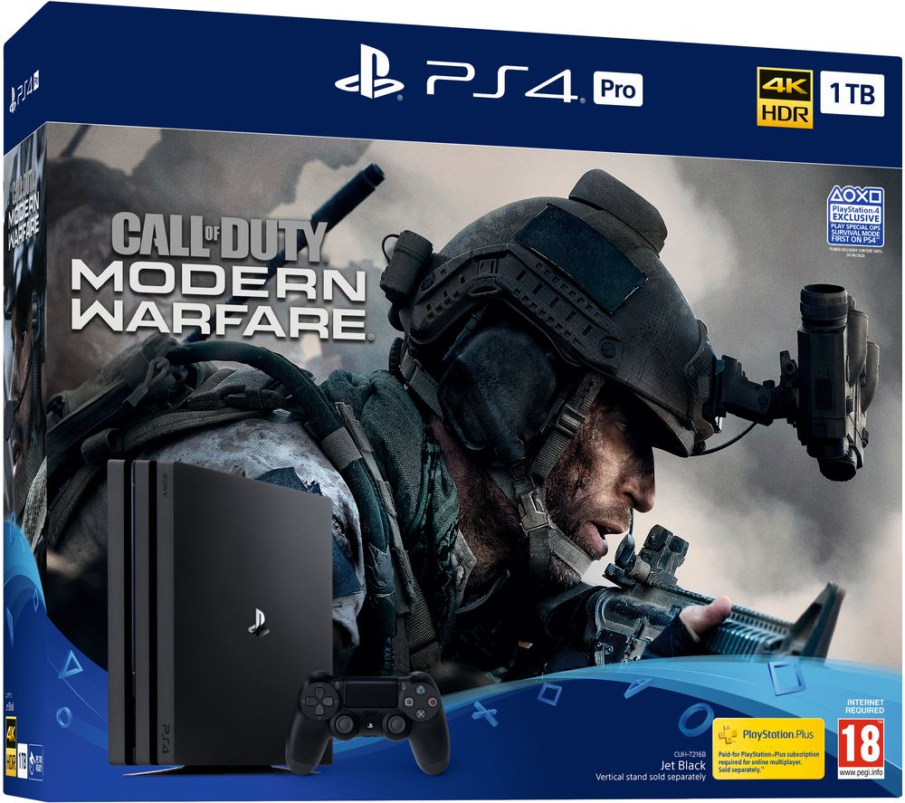 SONY PlayStation 4 Pro with Call of Duty Modern Warfare - 1 TB