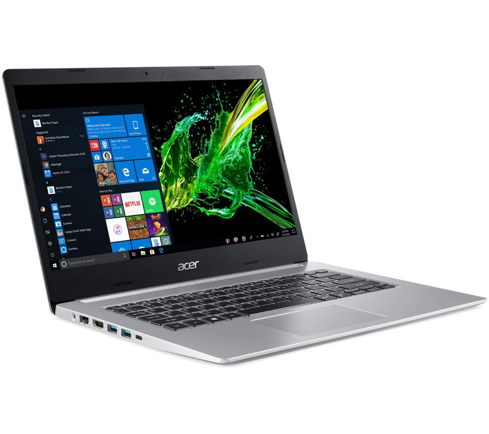 ACER Aspire 5 A514-52 14" Laptop - Intel®Core i7, 1 TB SSD, Silver, Silver