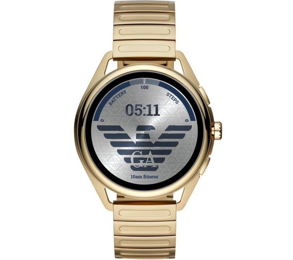 EMPORIO ARMANI ART5027 Smartwatch - Gold, 44.5 mm, Gold