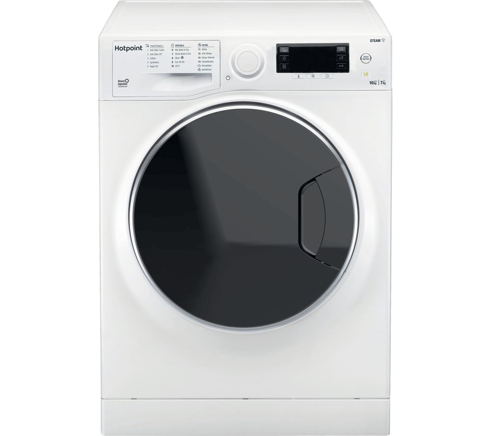 HOTPOINT Ultima S-Line RD 1076 JD UK N 10 kg Washer Dryer - White, White