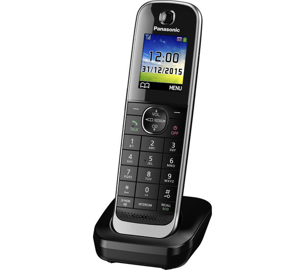 PANASONIC KX-TGJ322EB Cordless Phone with Answering Machine - Twin Handsets