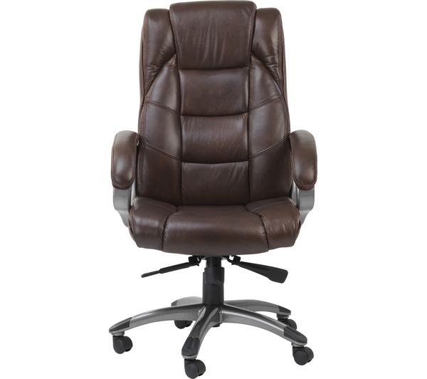 ALPHASON Northland Leather Reclining Executive Chair - Brown, Brown