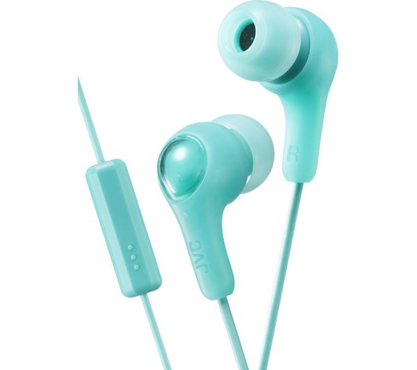 JVC Gumy Plus Headphones - Mint Green, Green