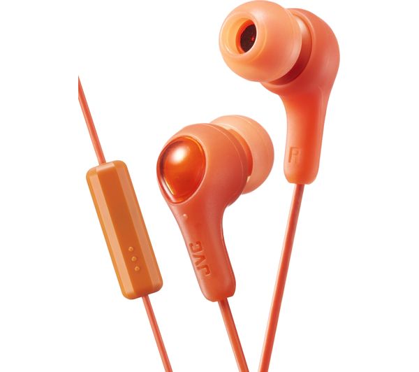 JVC HA-FX7M-D-E Headphones - Orange, Orange