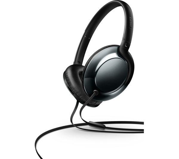 PHILIPS SHL4805DC Headphones - Black, Black