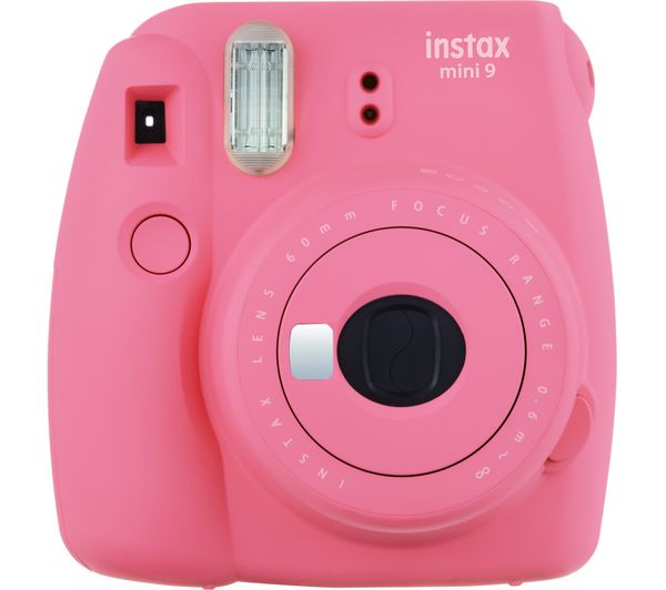 INSTAX mini 9 Instant Camera - Flamingo Pink, Pink