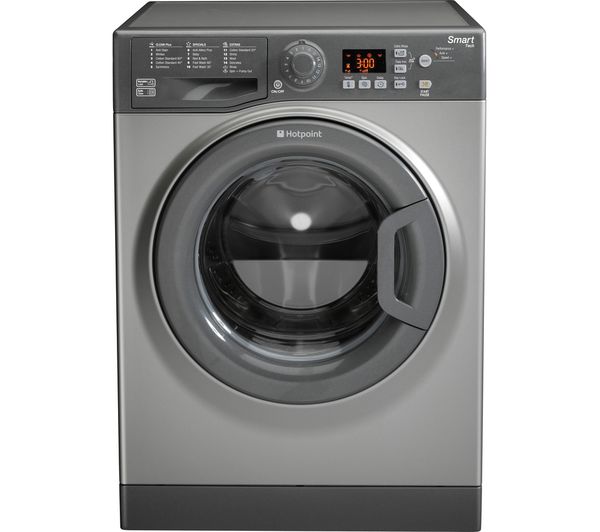 HOTPOINT WMFUG 863G UK 8 kg 1600 Spin Washing Machine - Graphite, Graphite