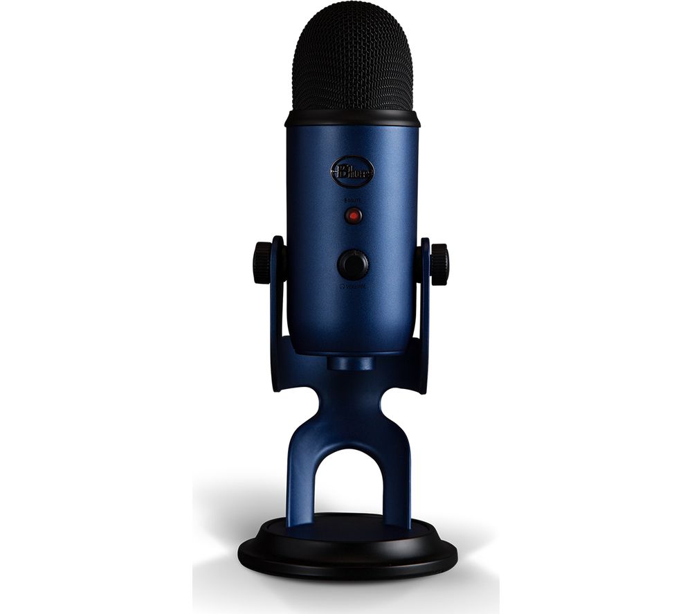 BLUE Yeti USB Streaming Microphone - Midnight Blue, Blue