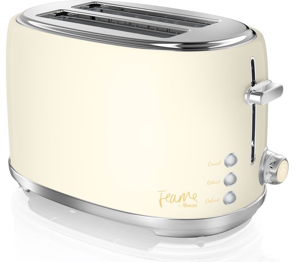 SWAN Fearne ST20010HON 2-Slice Toaster - Pale Honey