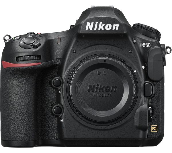 NIKON D850 DSLR Camera - Black, Body Only, Black