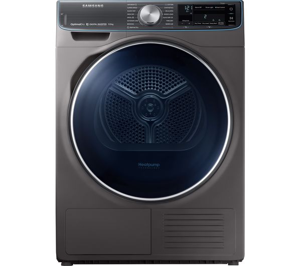 Samsung Tumble Dryer DV90N8288AX Smart 9 kg Heat Pump  - Graphite, Graphite