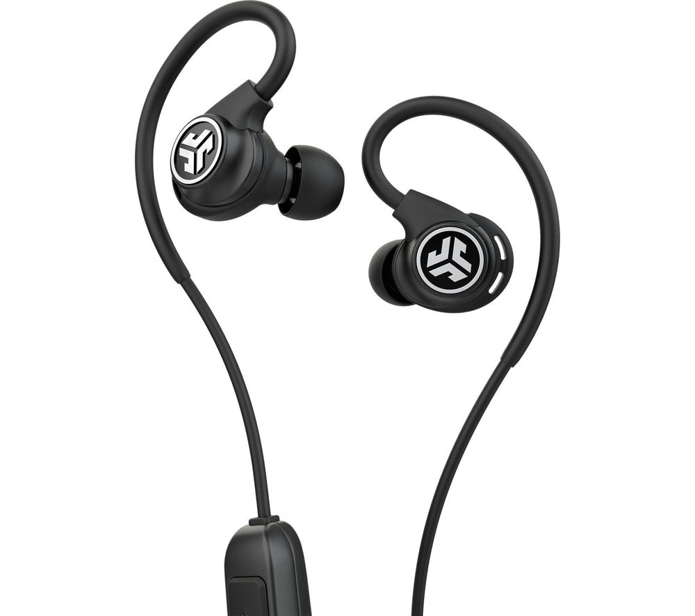 JLAB AUDIO Fit Sport 3 Wireless Bluetooth Earphones - Black, Black