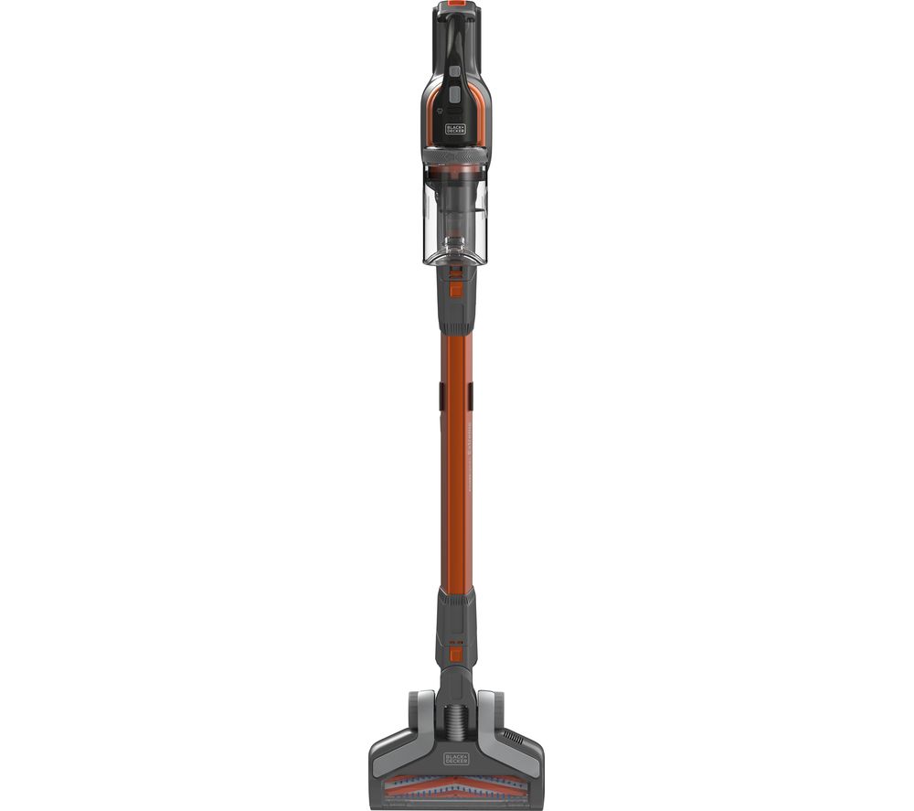 BLACK  DECKER PowerSeries Extreme BHFEV182C-GB Cordless Vacuum Cleaner - Orange, Black