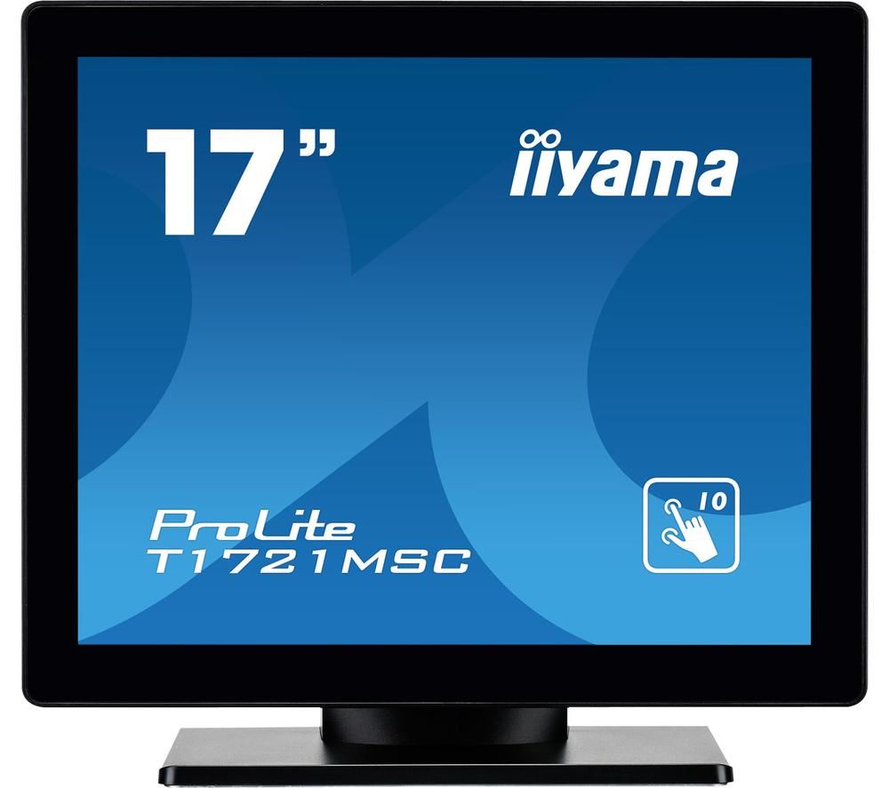 IIYAMA ProLite T1721MSC-B1 17” LCD Touchscreen Monitor - Black, Black