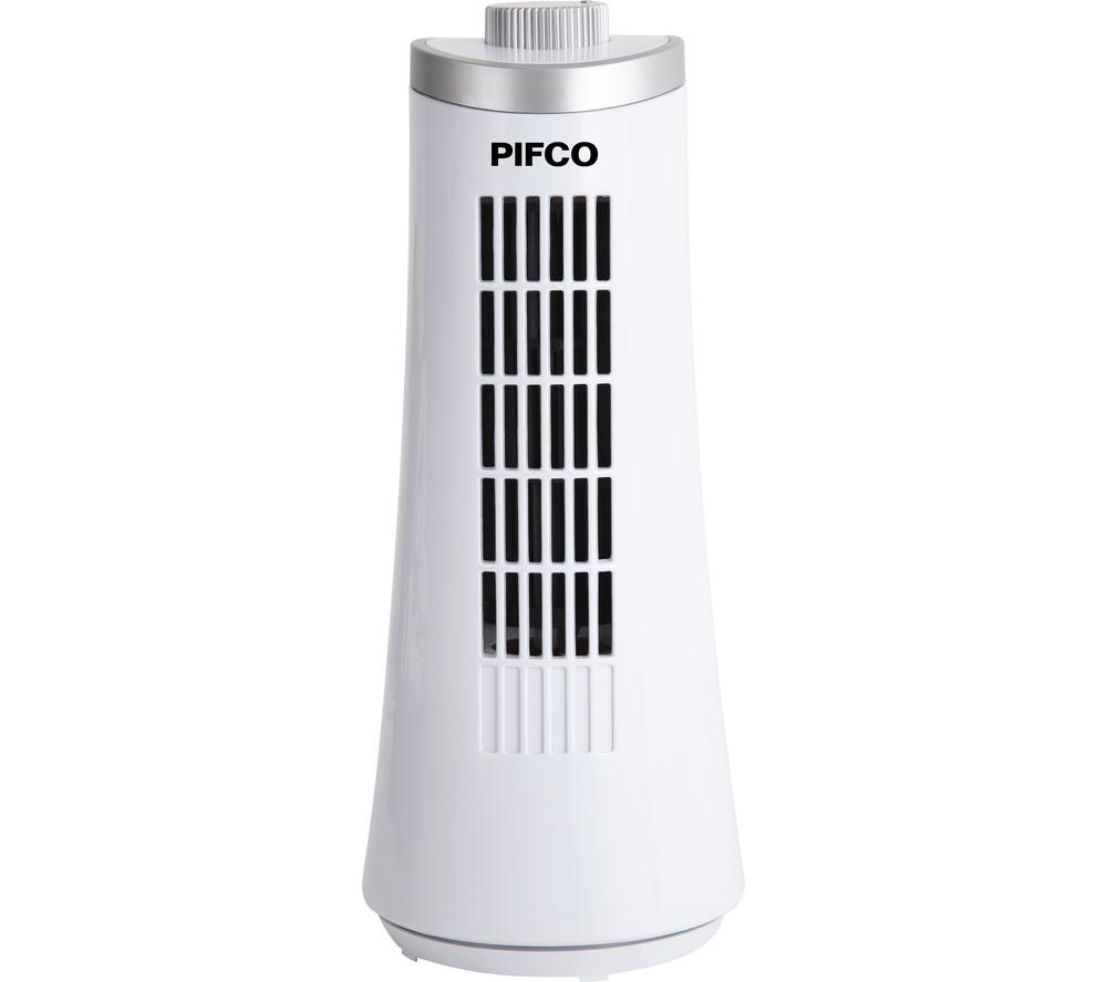 PIFCO P50001 Tower Fan - White, White