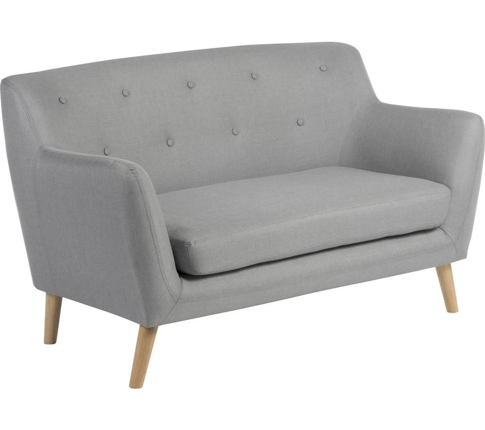 TEKNIK Skandi Fabric Sofa - Grey, Grey