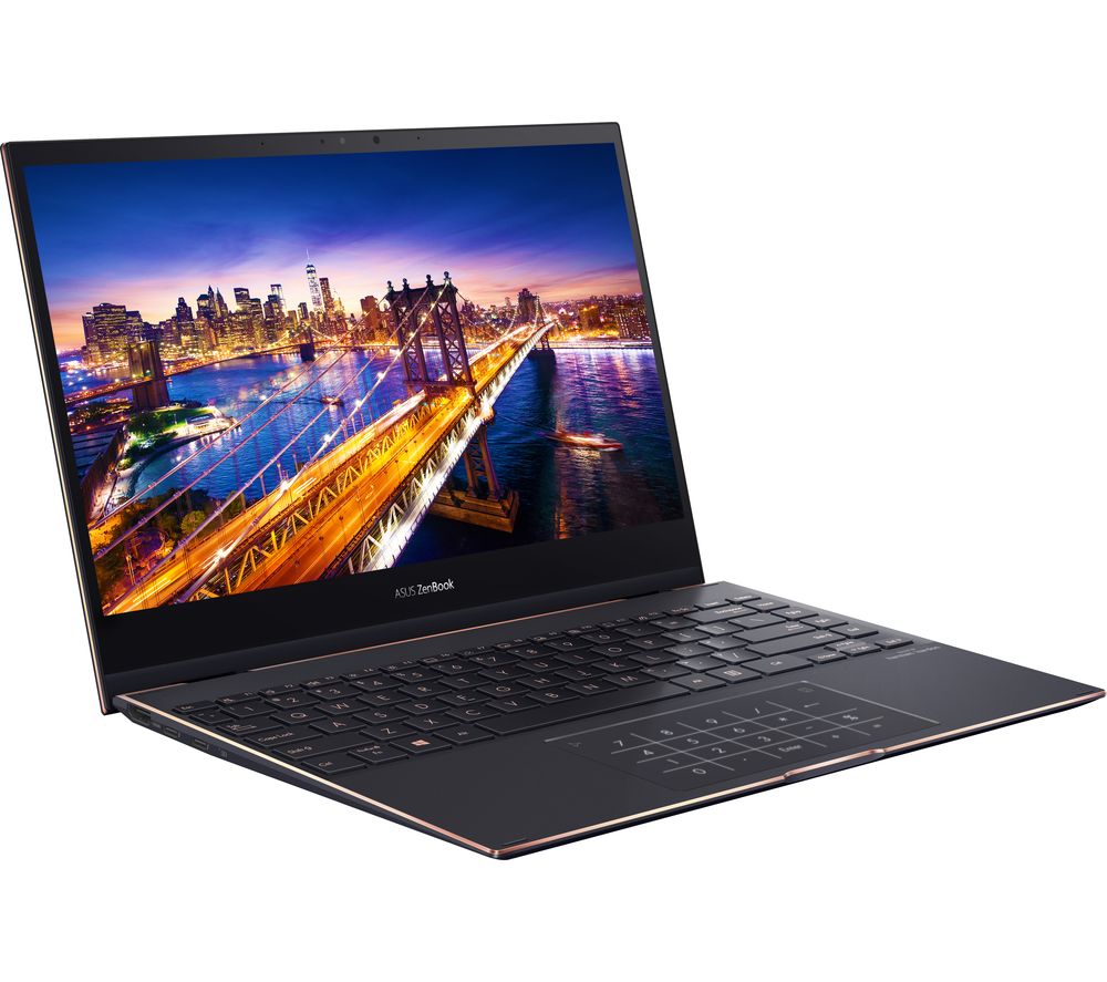 ASUS Zenbook S Flip UX371EA 13.3" 2 in 1 Laptop - Intel®Core i7, 1 TB SSD, Black, Black