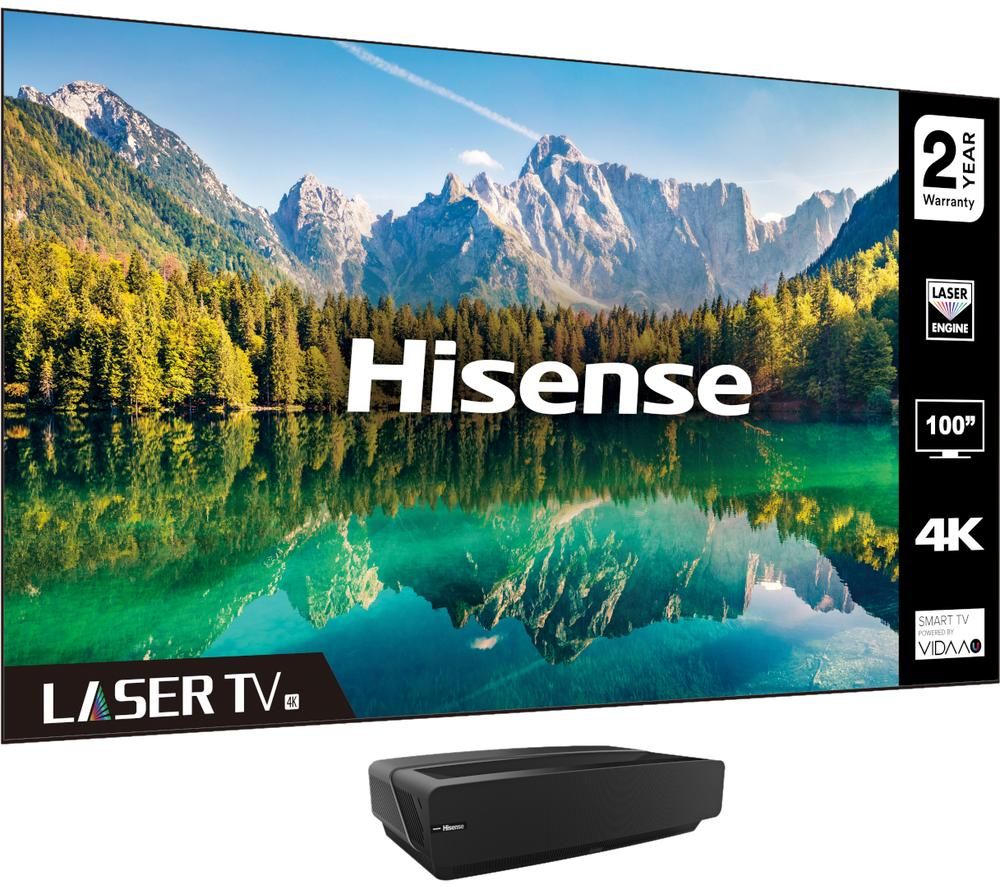 HISENSE 100L5FTUK-A12 Smart 4K Ultra HD HDR Laser TV