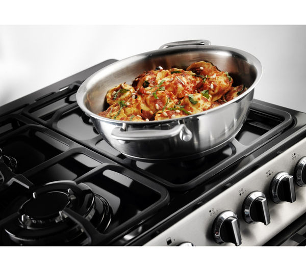 RANGEMASTER Professional 60 Gas Cooker - Stainless Steel, Stainless Steel