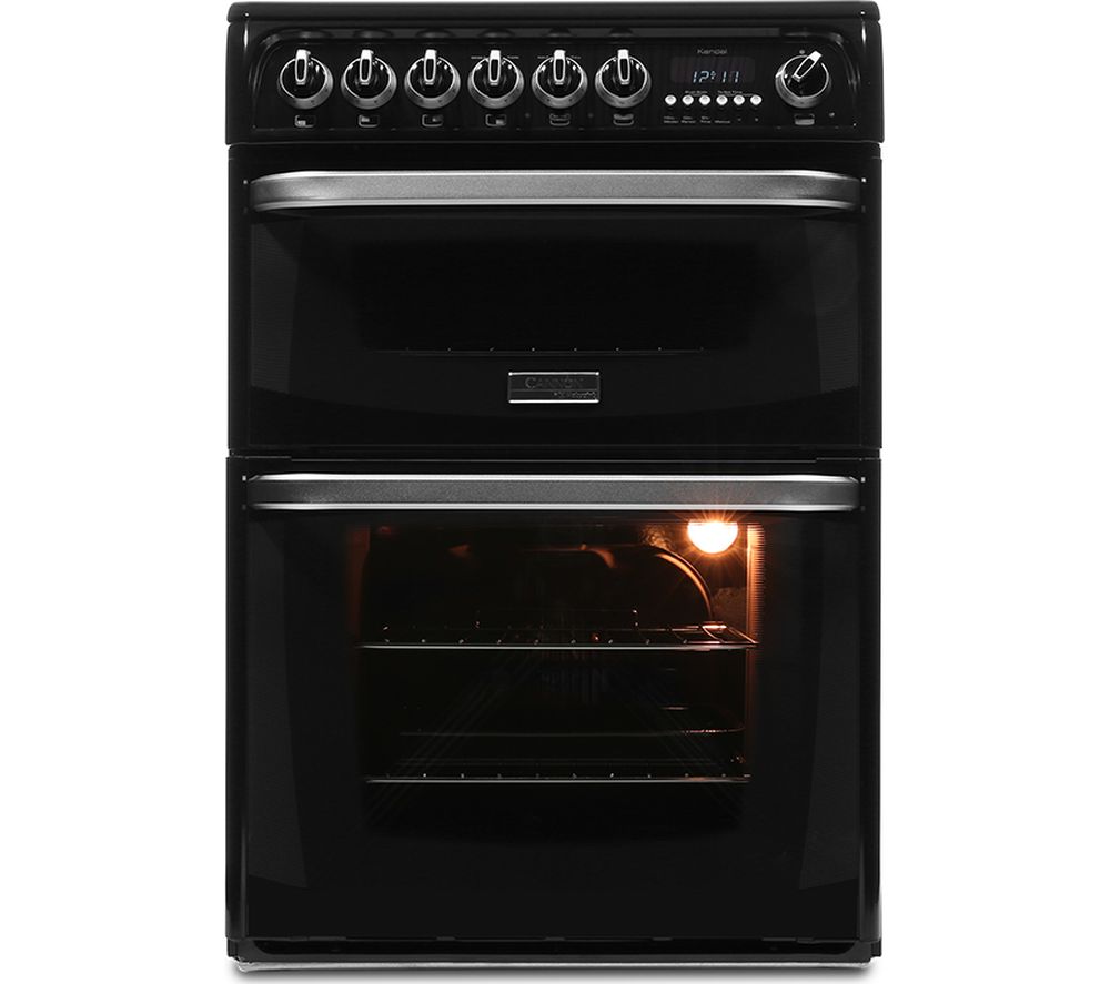 HOTPOINT CH60EKK Electric Ceramic Cooker - Black, Black