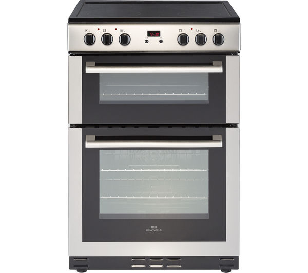 NEW WORLD NW 60EDOMC STA 60 cm Electric Ceramic Cooker - Stainless Steel, Stainless Steel